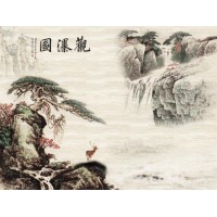 客廳墻壁掛畫(huà) 客廳墻壁裝飾畫(huà) 瓷磚壁畫(huà)